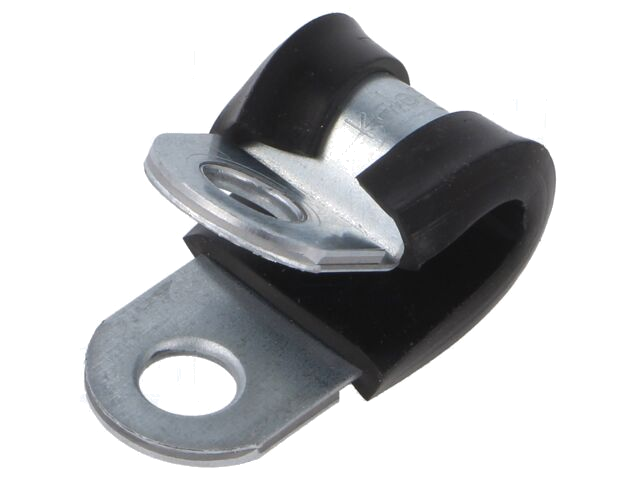 Bevestigingsbeugel; Øbundel: 10mm; W: 20mm; staal; Ømont.op: 8,4mm Bevestigingsbeugel; Øbundel: 10mm; W: 20mm; staal; Ømont.op: 8,4mm
